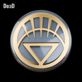 White Lantern emblem in gold and glass