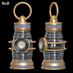 White Lantern Life Power Battery 3D Printable Model STL #WL377