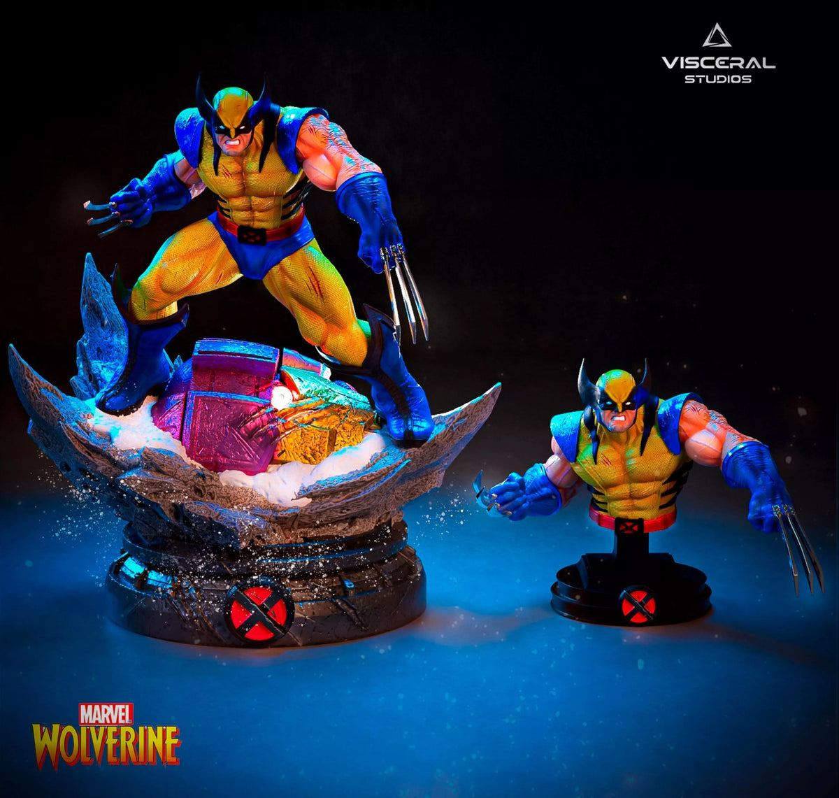 Wolverine Full Pack Character and Bust STL Marvel XMen by Visceral Studios – gallery view 6