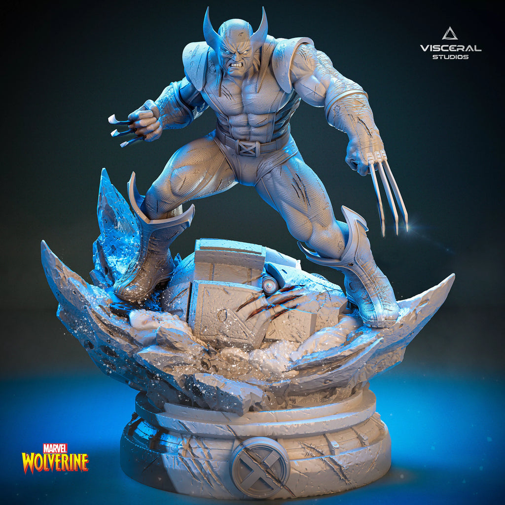 Wolverine Full Pack Character and Bust STL Marvel XMen by Visceral Studios – gallery view 12