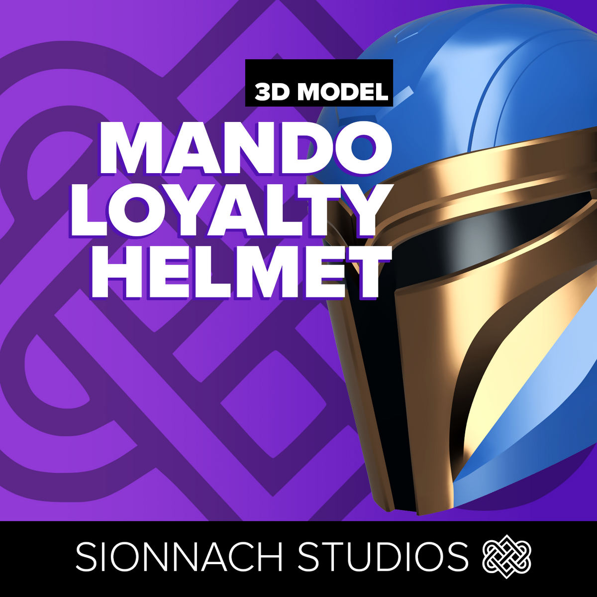 Star Wars Mandalorian Fortnite Loyalty Helmet 3D Models