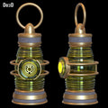 Yellow Lantern Fear Power Battery 3D Printable Model STL #YL373
